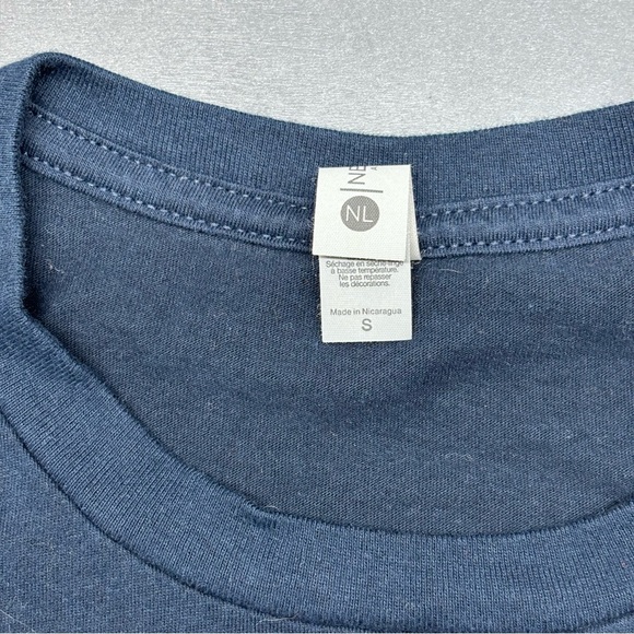 Save A Lot T Shirt Men's Sz Small Blue Employee Uniform - Picture 3 of 8